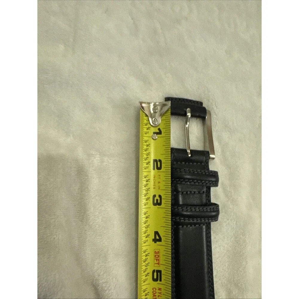 Round Tree Black Full Grain Cowhide Leather Size 54/135
